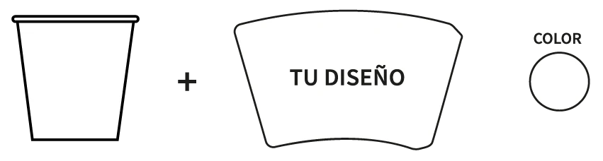 vaso 4 oz tu diseno